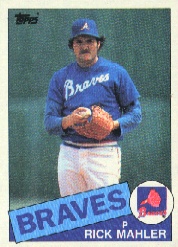 1985 Topps Baseball Cards      079      Rick Mahler